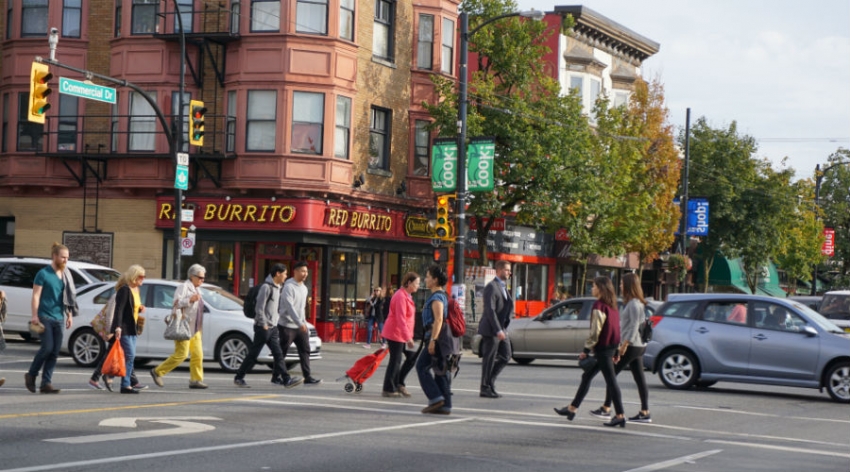 Red Burrito, Commercial Drive, the Drive, Grandview, Vancouver, diversity